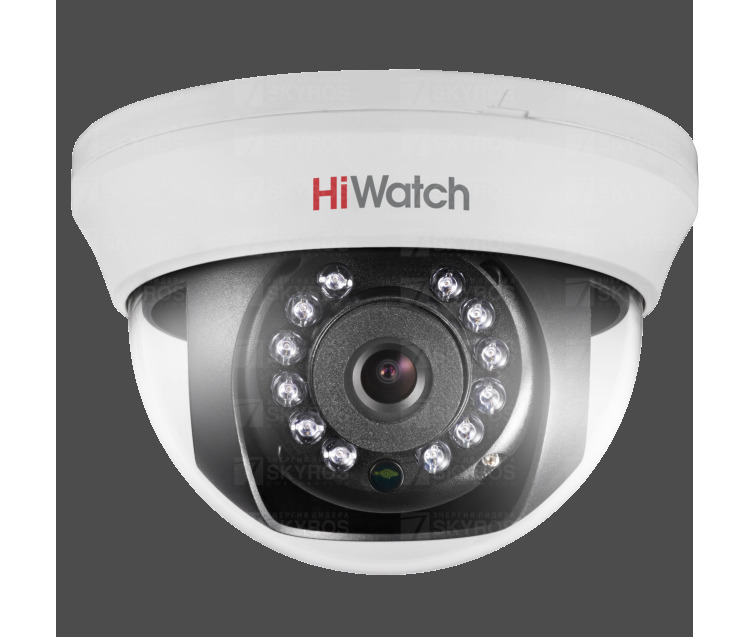 картинка 1Мп внутренняя купольная HD-TVI камера DS-T101 (2.8 mm) с ИК-подсветкой до 20м от магазина Охранных систем и видеонаблюдения