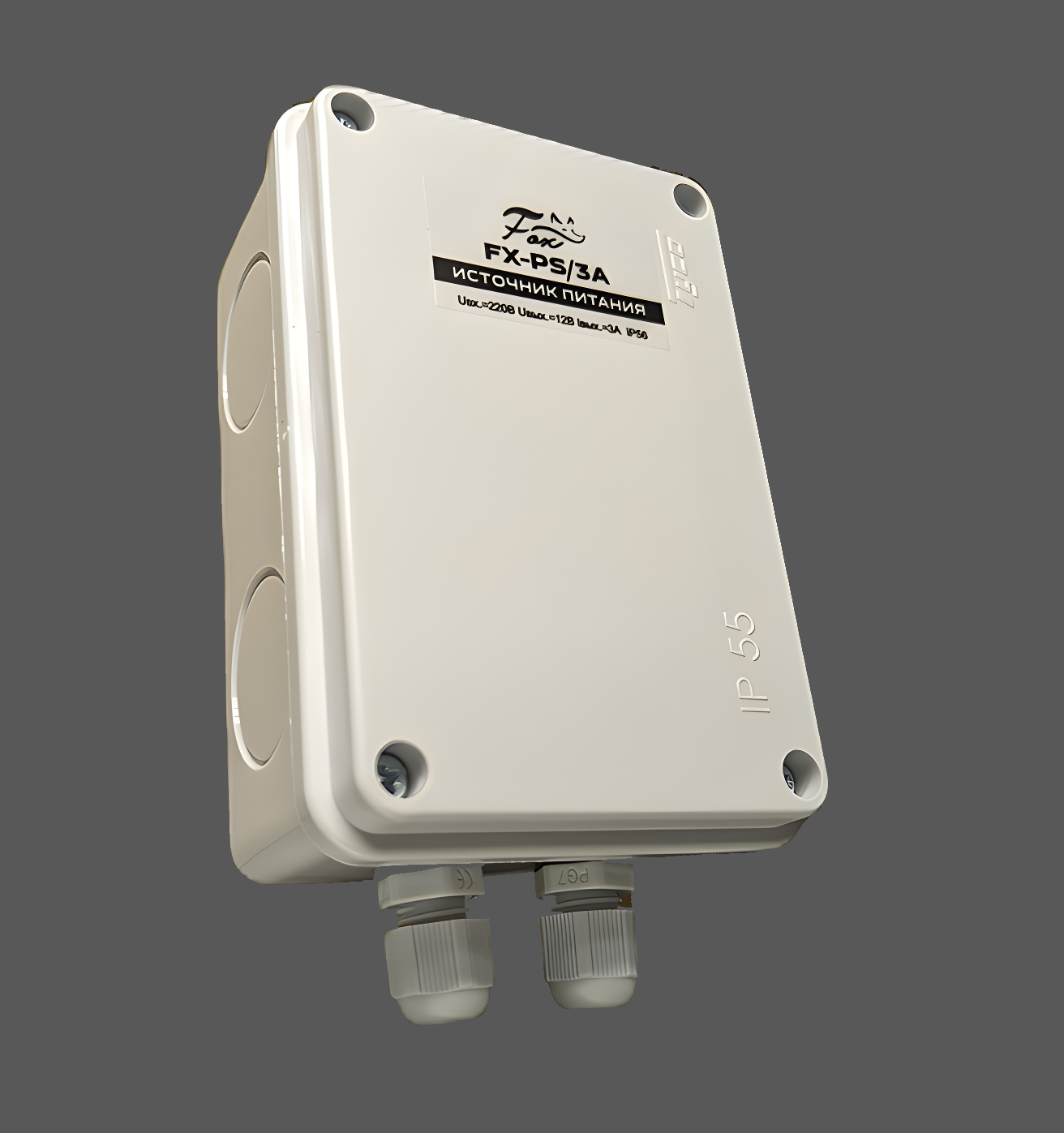 картинка Fox FX-PS/3A (12В,3А) от магазина Охранных систем и видеонаблюдения