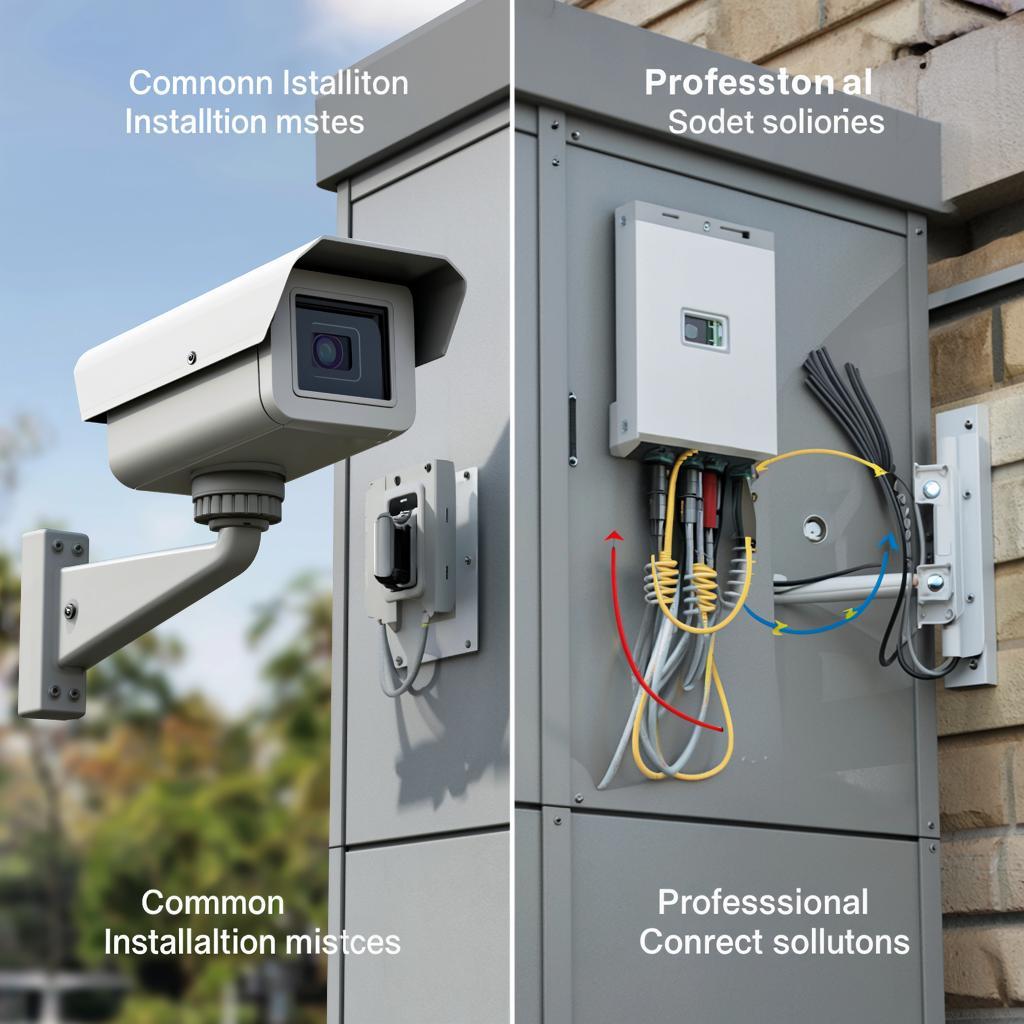 Крепления и выбор места установки уличных камер: ошибки и решения