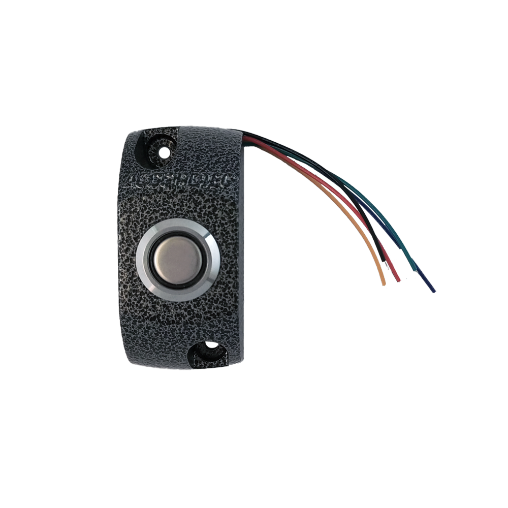 картинка ACCORDTEC AT-HSB1 LED Gray Кнопка выхода от магазина Охранных систем и видеонаблюдения