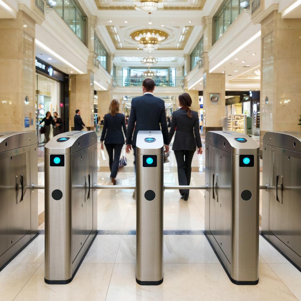 Турникеты для торговых центров: пропускная способность, надежность и дизайн