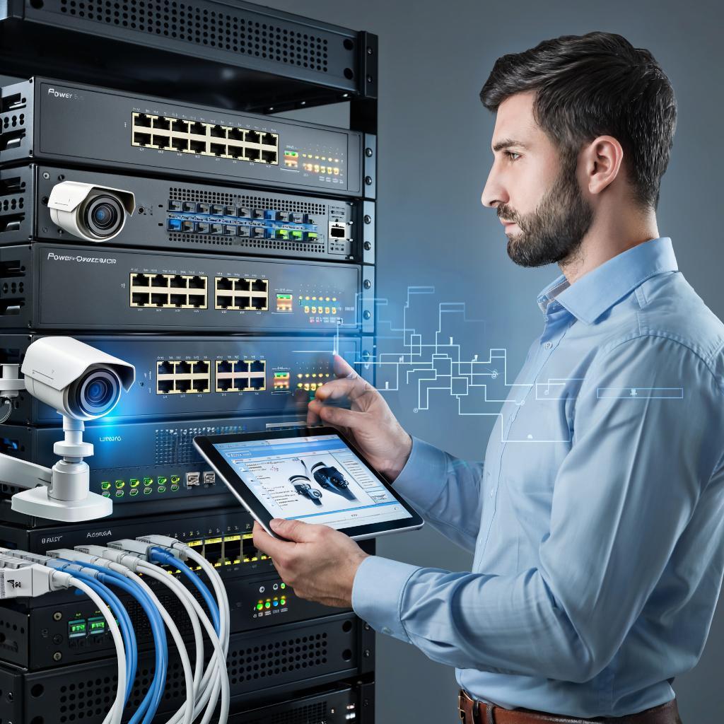 Полное руководство по POE-коммутаторам для систем видеонаблюдения