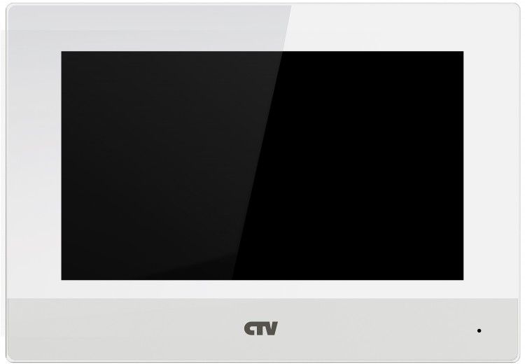картинка CTV-IP-M6703  7" монитор IP-видеодомофона, поддержка разрешениия 2Мп белый от магазина Охранных систем и видеонаблюдения