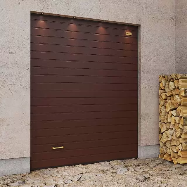 картинка Теплые секционные ворота для гаража ALUTECH Prestige 2000×2500 мм от магазина Охранных систем и видеонаблюдения