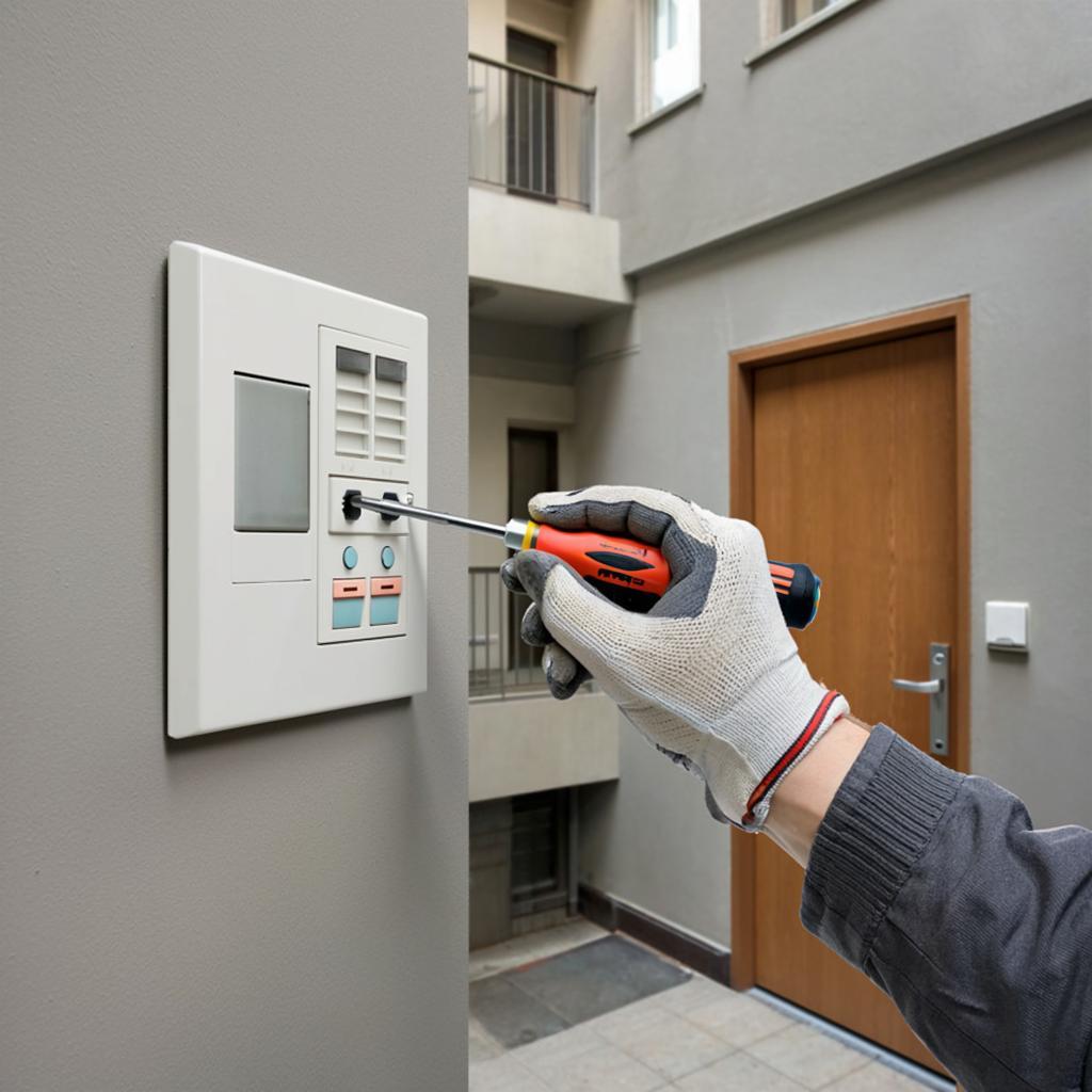 Ремонт вызывной панели подъездного домофона: самостоятельные лайфхаки