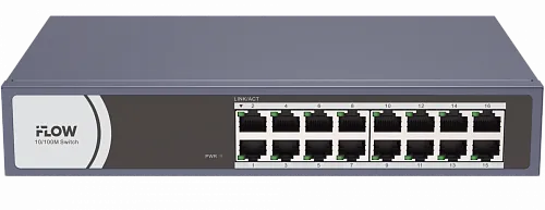 картинка Сетевой коммутатор iFLOW F-SW-EU216R-O от магазина Охранных систем и видеонаблюдения