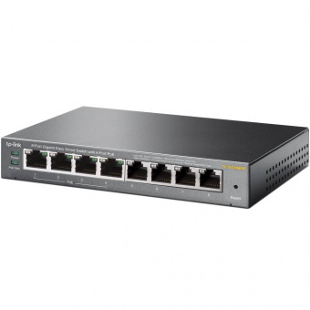 картинка Управляемый Smart PoE-коммутатор TP-Link TL-SG108PE Gigabit Ethernet от магазина Охранных систем и видеонаблюдения