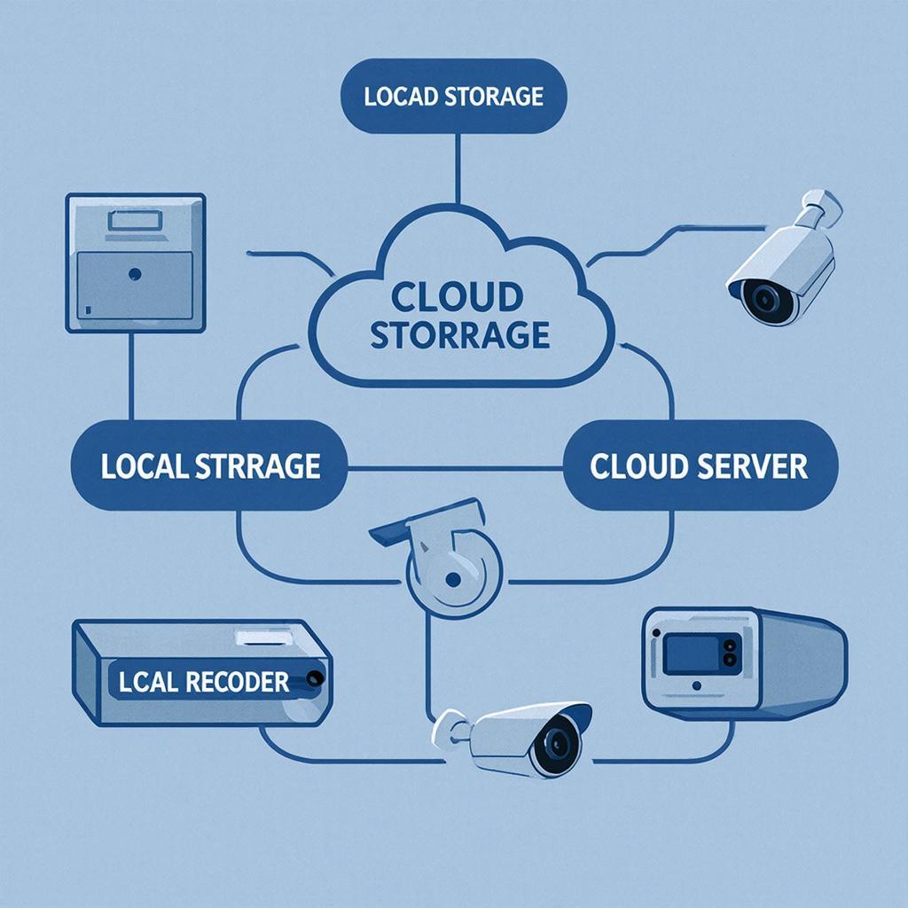 Cloud vs локальная запись: как выбрать разрешение при облачном видеонаблюдении