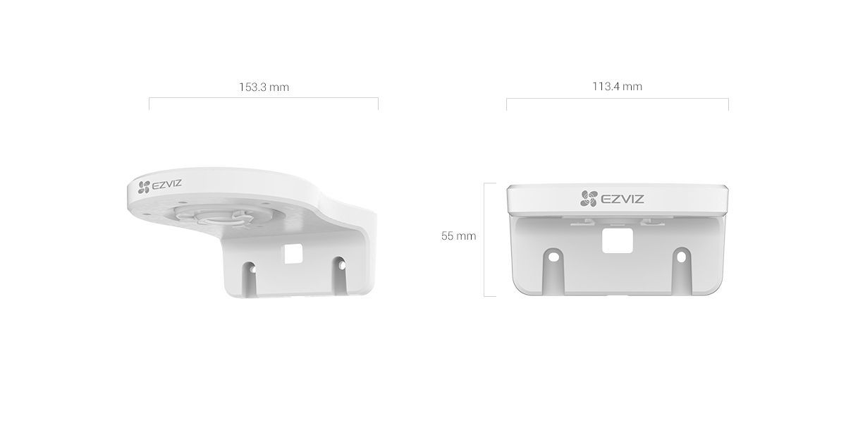 картинка Ezviz CS-CMT-Bracket-Wall Mount Крепление для PTZ камер от магазина Охранных систем и видеонаблюдения