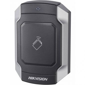 картинка Уличный вандалостойкий считыватель Mifare карт Hikvision DS-K1104M от магазина Охранных систем и видеонаблюдения