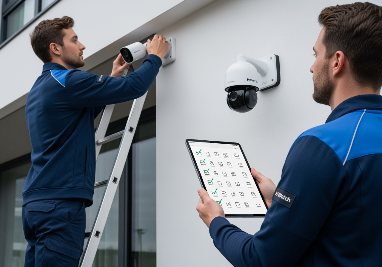 Шаблоны чек-листов для установки систем HiWatch для монтажников