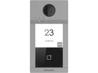картинка Вызывная панель IP-видеодомофона Hikvision DS-KV8113-WME1 (B) от магазина Охранных систем и видеонаблюдения