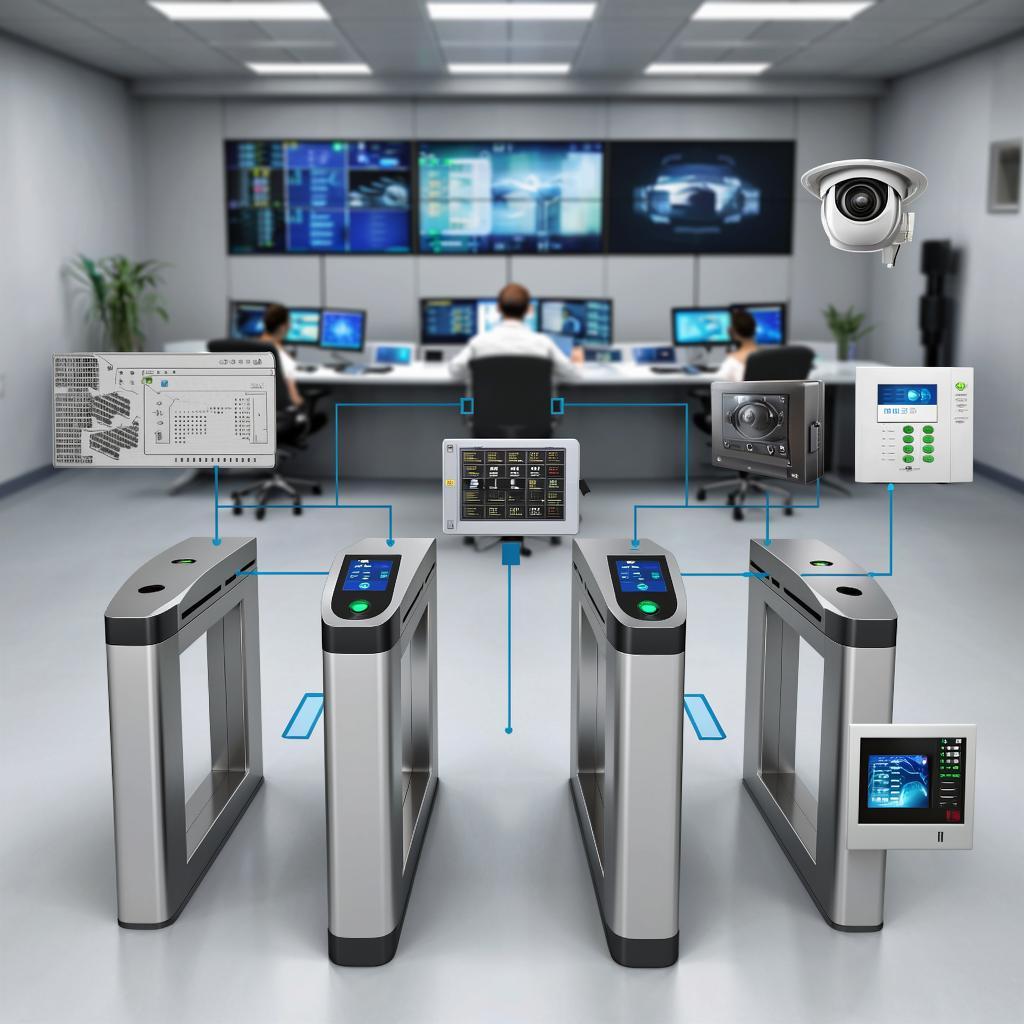 Интеграция турникетов с видеонаблюдением и охранной сигнализацией: пошаговый кейс