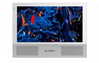 картинка Абонентский монитор Slinex Sonik 10 White+Silver от магазина Охранных систем и видеонаблюдения