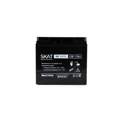 картинка Аккумулятор свинцово-кислотный  SKAT SB 1217L от магазина Охранных систем и видеонаблюдения