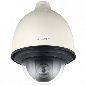 картинка Поворотная вандалостойкая IP-камера Wisenet QNP-6230H с ИК-подсветкой и оптикой 23× от магазина Охранных систем и видеонаблюдения