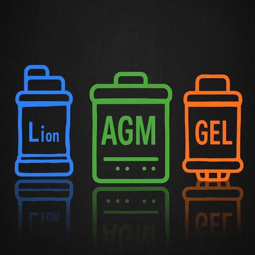 Плотность энергии и плотность мощности: Li-ion vs AGM vs Gel