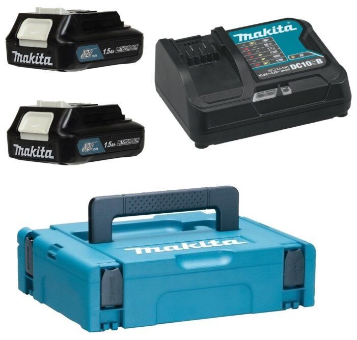 картинка Аккумулятор с зарядным устройством для инструмента Makita BL1016 + DC10SB (197652-7) от магазина Охранных систем и видеонаблюдения