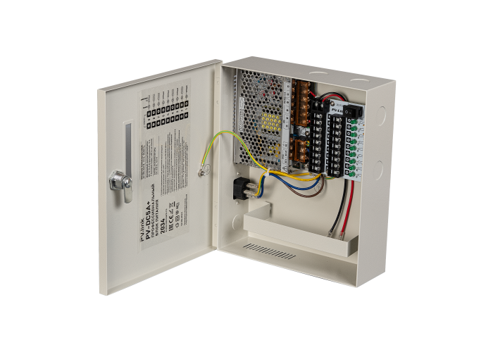 картинка PV-DC5A+
блок бесперебойного питания DC 12-14,5 В, 5 А, 9 выходов с предохранителями от магазина Охранных систем и видеонаблюдения