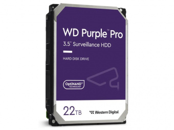 картинка 3.5" HDD 22 Тбайт Western Digital WD221PURP от магазина Охранных систем и видеонаблюдения