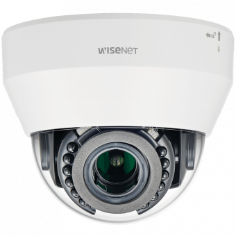 картинка IP камера Wisenet LND-6070R с WDR 120 дБ, вариообъективом, ИК-подсветкой от магазина Охранных систем и видеонаблюдения