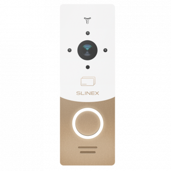 картинка Вызывная панель Slinex ML-20HD gold+white от магазина Охранных систем и видеонаблюдения
