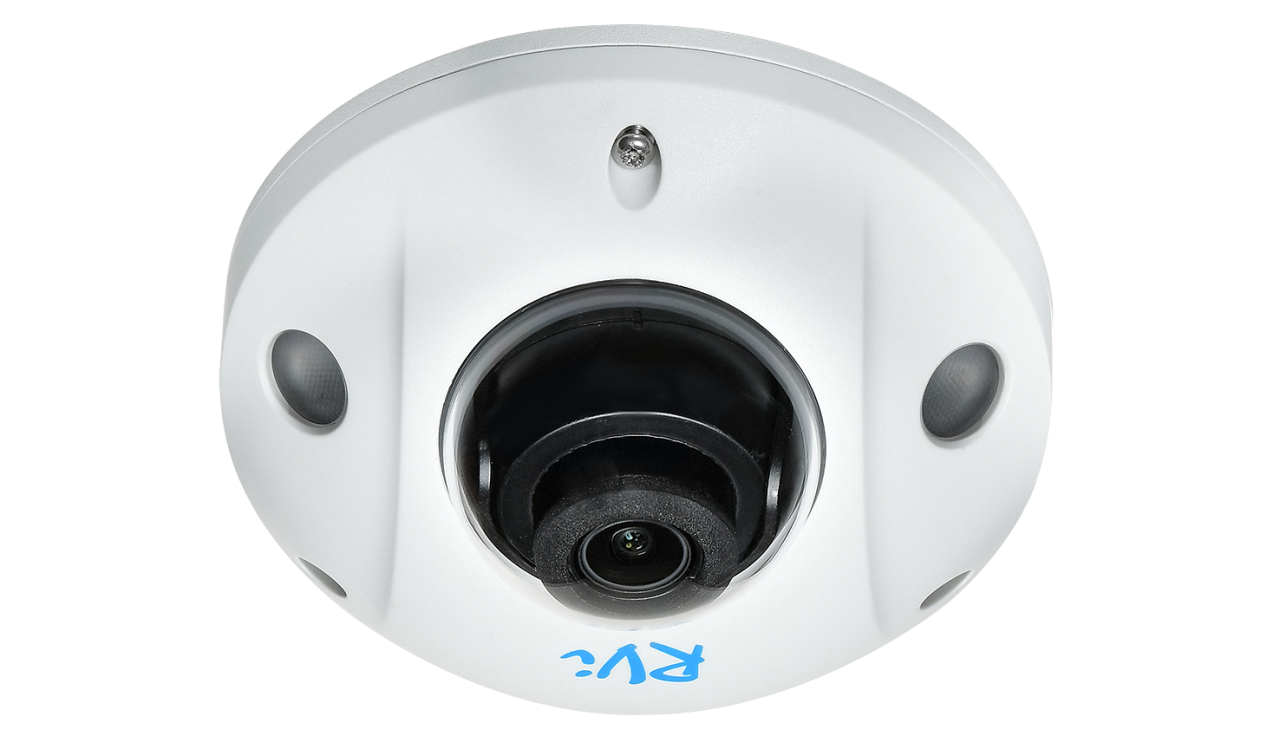 картинка RVi-2NCF6038 (6) видеокамера ip купольная от магазина Охранных систем и видеонаблюдения