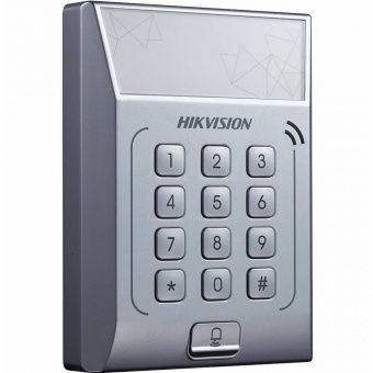 картинка Терминал доступа Hikvision DS-K1T801E с встроенным считывателем EM-Marine карт от магазина Охранных систем и видеонаблюдения