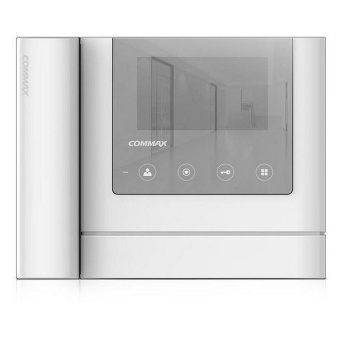 картинка Абонентский монитор Commax CDV-43MH/VZ Mirror white от магазина Охранных систем и видеонаблюдения