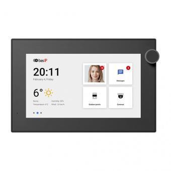 картинка Монитор BAS-IP AZ-07L Black от магазина Охранных систем и видеонаблюдения