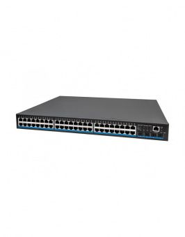 картинка PoE-коммутатор NST NS-SW-48G4G-PL от магазина Охранных систем и видеонаблюдения