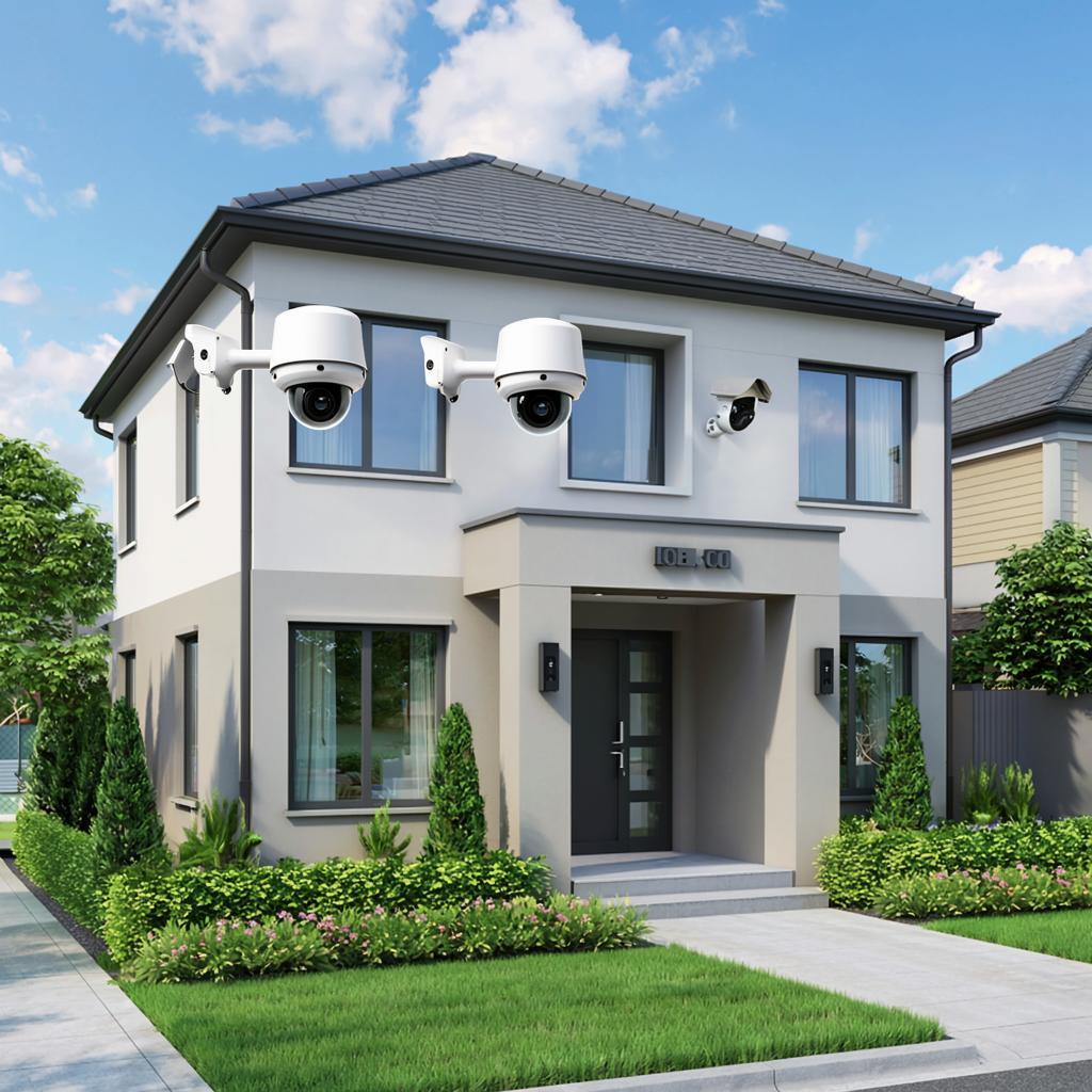 Подбор камер для дома с учетом архитектуры: фасад, двор, подъезд