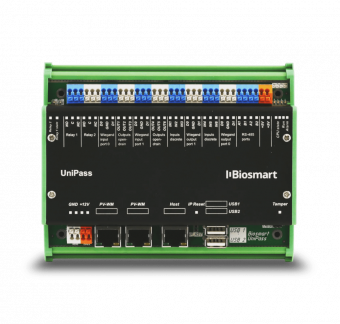 картинка Контроллер СКУД BioSmart UniPass от магазина Охранных систем и видеонаблюдения