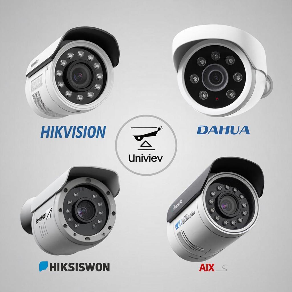 Сравнение брендов: Hikvision, Dahua, Uniview, Axis
