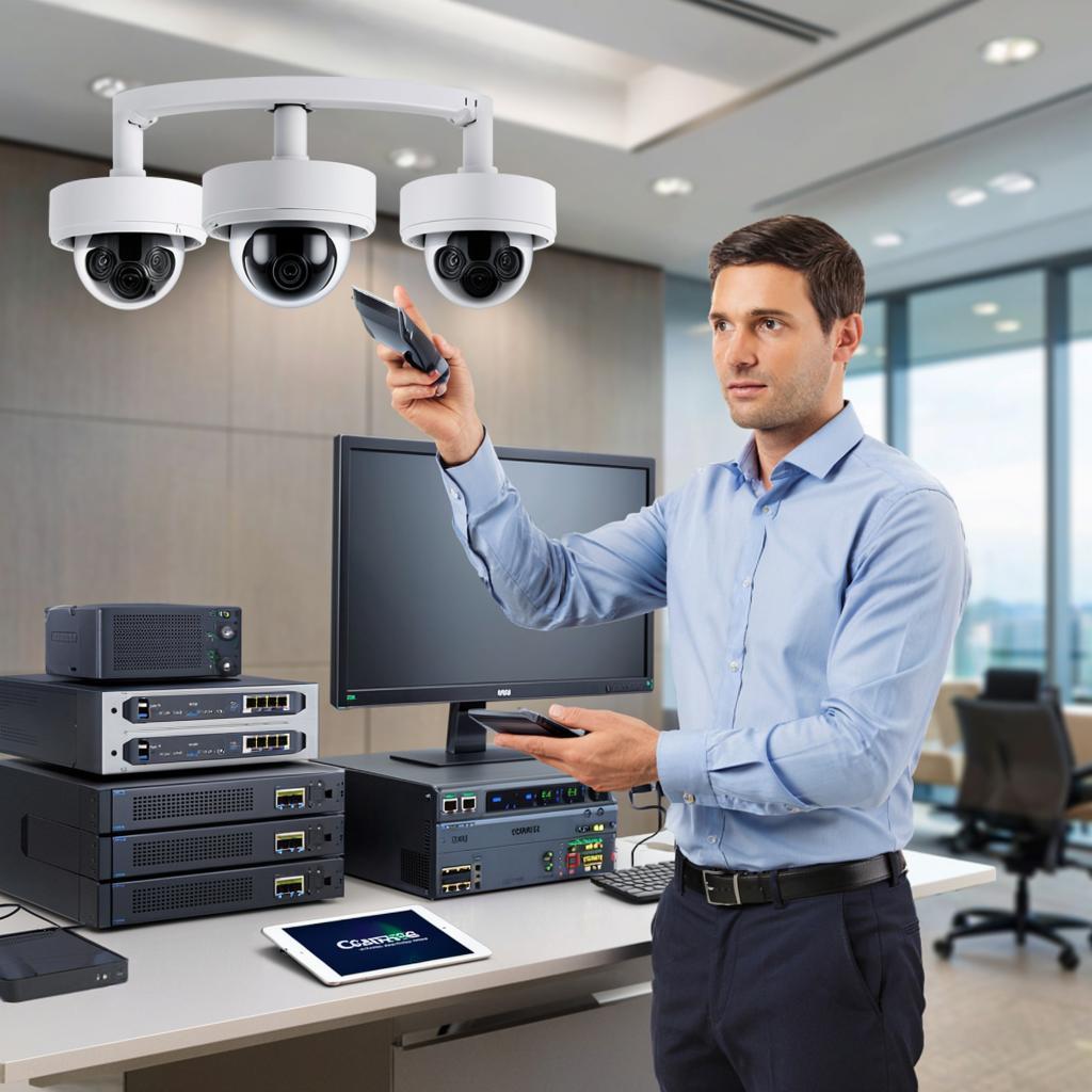 Как подключить и настроить камеры в гостинице/офисе: централизованное управление