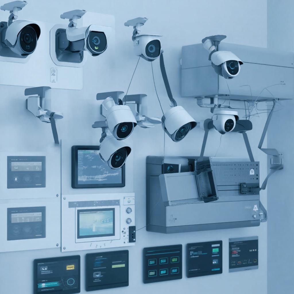 Комплект IP камер с AI‑анализом: лиц, событий и нарушений