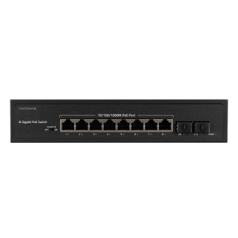 картинка Коммутатор неуправляемый NIKOMAX GL-SW-G007-08P от магазина Охранных систем и видеонаблюдения