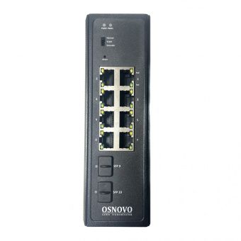 картинка PoE-коммутатор Osnovo SW-80802-IM(port 90W,360W) от магазина Охранных систем и видеонаблюдения