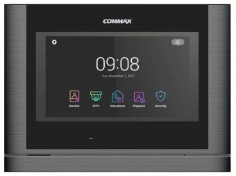 картинка Абонентский монитор Commax CDV-1024MA/VZ grey black smog от магазина Охранных систем и видеонаблюдения