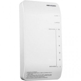 картинка 8-портовый управляемый PoE-коммутатор Hikvision DS-KAD606-P от магазина Охранных систем и видеонаблюдения