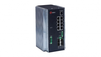 картинка PoE-коммутатор Qtech QSW-3310-12T-I-POE-DC от магазина Охранных систем и видеонаблюдения