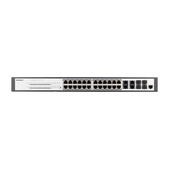 картинка Управляемый PoE коммутатор L2 NIKOMAX GL-SW-G204-24P от магазина Охранных систем и видеонаблюдения
