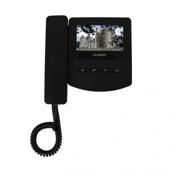 картинка Монитор Accordtec AT-VD 433C K Exel Black от магазина Охранных систем и видеонаблюдения