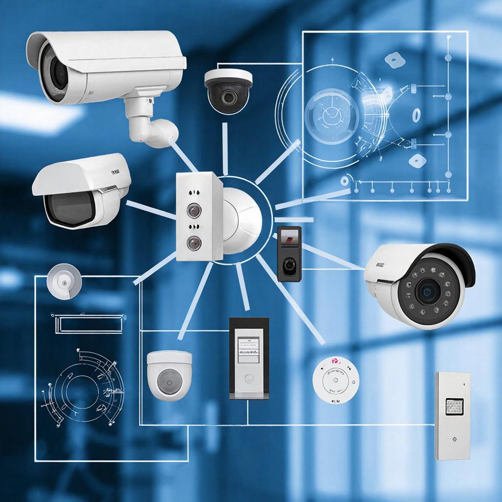Комплексные решения: датчики видеонаблюдения + контроль доступа + охранная сигнализация