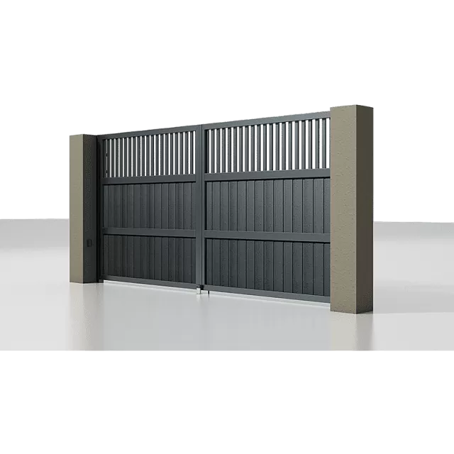 картинка Распашные ворота ALUTECH Prestige 3.5 на 2 метра от магазина Охранных систем и видеонаблюдения
