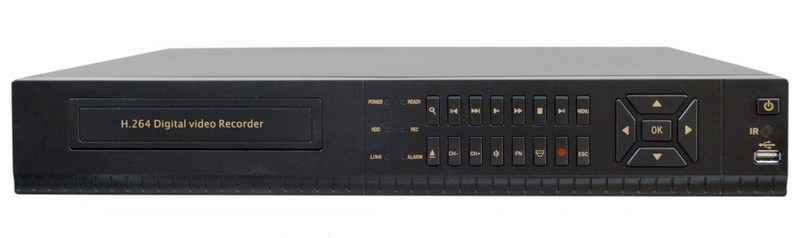 картинка 16-канальный AHD-H видеорегистратор GVRM-AHR5016 от магазина Охранных систем и видеонаблюдения