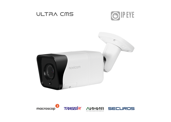 картинка LUX 58
уличная пуля IP видеокамера 5 Мп от магазина Охранных систем и видеонаблюдения