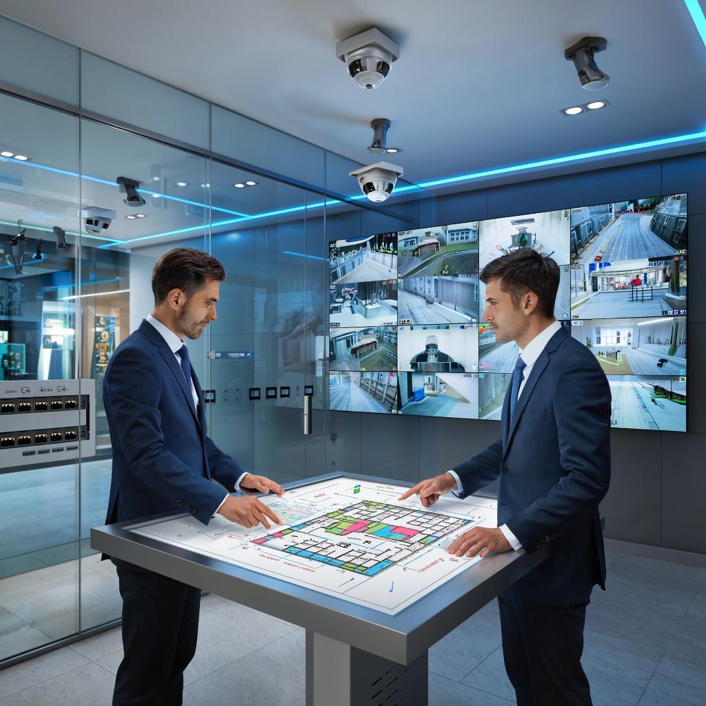 Как установить видеонаблюдение в торговом центре: требования и план зональности