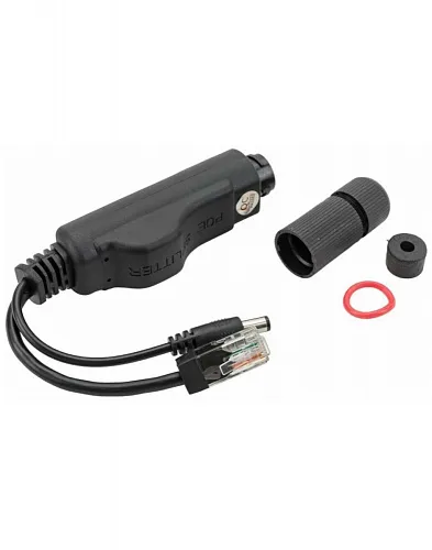 картинка NS-PS-1F-AF/W Уличный PoE-сплиттер Fast Ethernet. Соответствует стандартам PoE IEEE 802.3af от магазина Охранных систем и видеонаблюдения