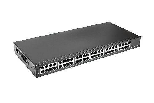 картинка NS-PI-24G PoE-инжектор Gigabit Ethernet на 24 порта. Соответствует стандартам PoE IEEE 802.3af/at. от магазина Охранных систем и видеонаблюдения